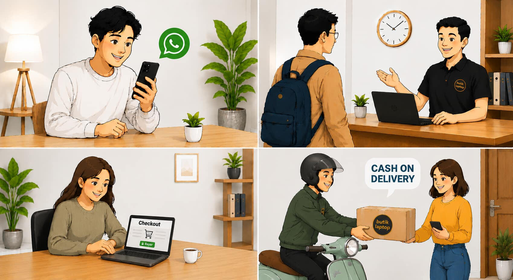 Services Butik Laptop